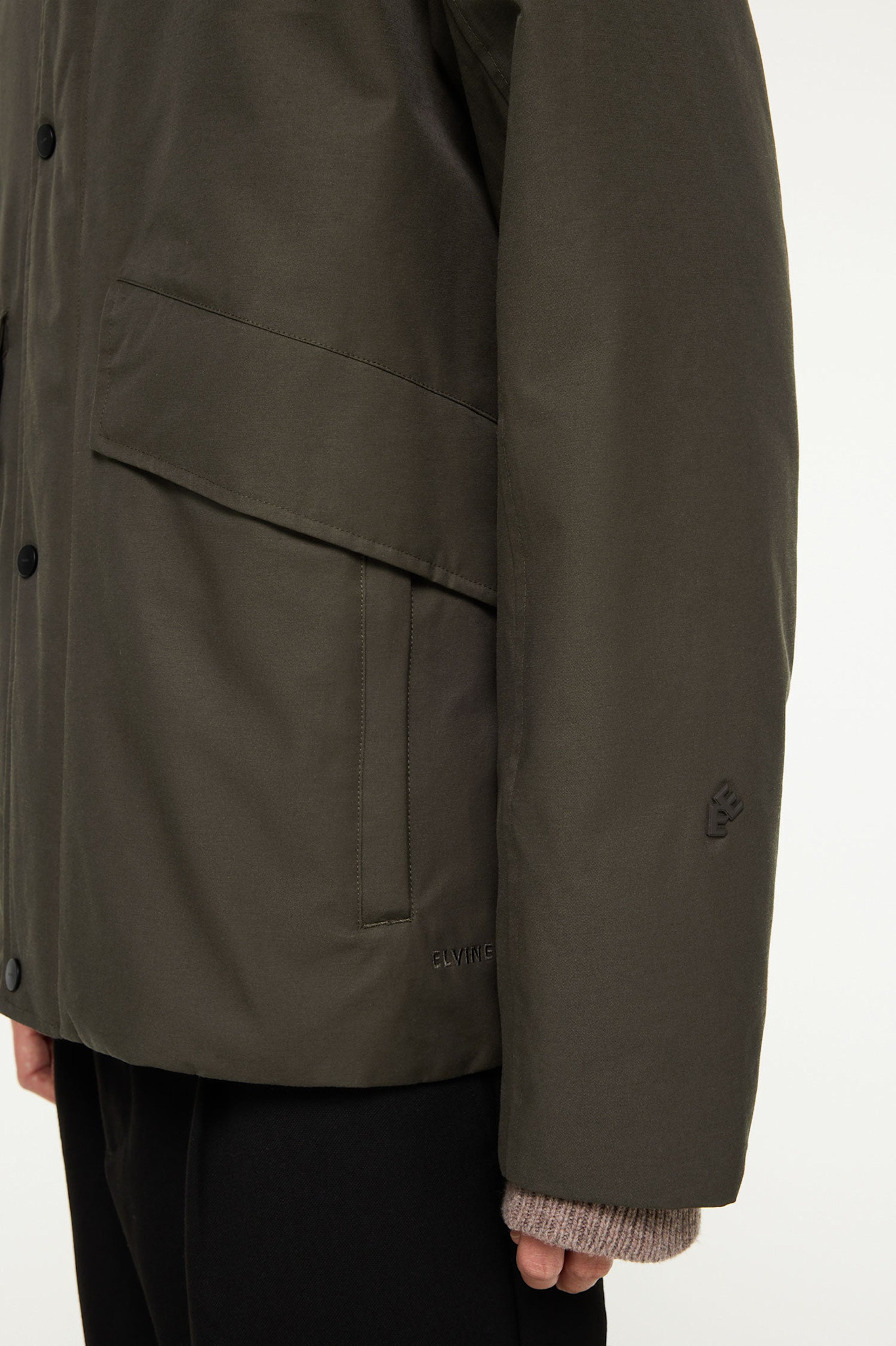 Elvine Elvine, Caius, deep olive, XL