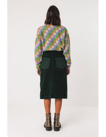 Skunkfunk Skfk, Medea Skirt, dark green, L (42)