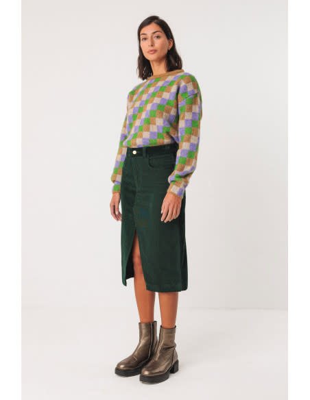 Skunkfunk Skfk, Medea Skirt, dark green, L (42)