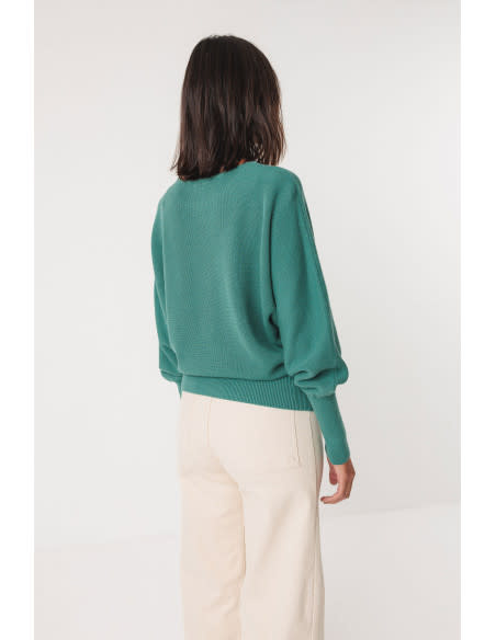 Skunkfunk Skfk, Ibar Sweater, sage green, S (38)