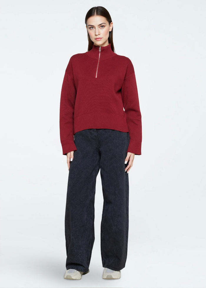 Minimum Minimum, Fionas jumper, merlot, XS