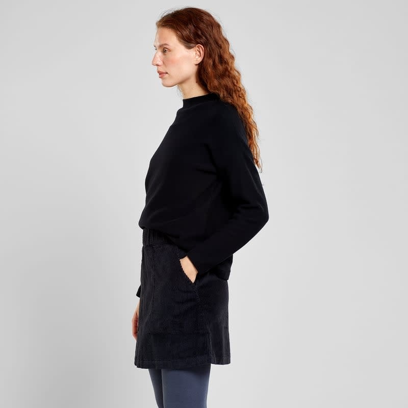 Dedicated Dedicated, Majorna Corduroy Skirt, black, XS