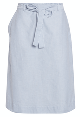 Klitmøller Klitmøller, Flora Skirt, white/navy, XS
