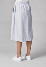 Klitmøller Klitmøller, Flora Skirt, white/navy, XS