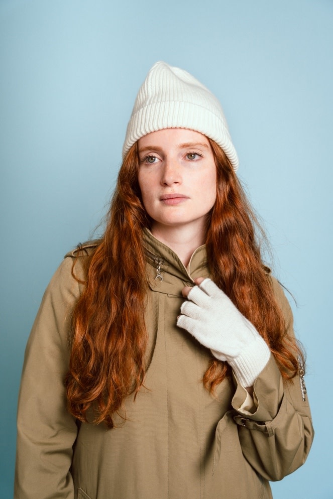 KLUE KLUE, Wool Beanie, white