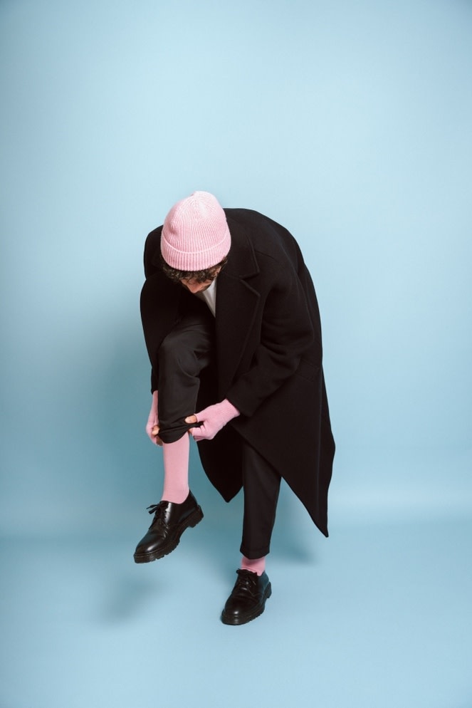 KLUE KLUE, Wool Beanie, pink