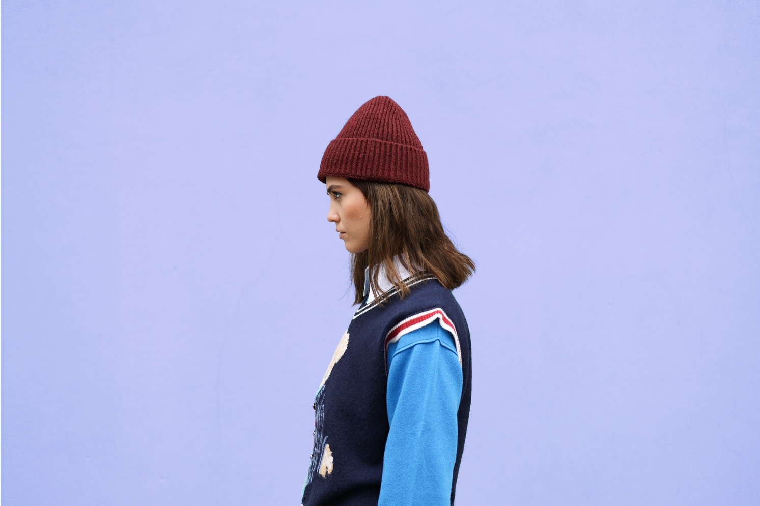 KLUE KLUE, Soft Beanie, burgundy