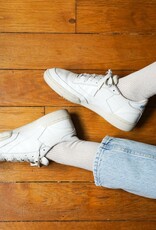 KLUE KLUE, Glitter Lurex Socks, beige, 36-40