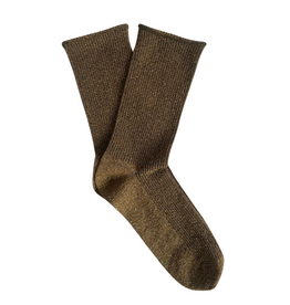 KLUE KLUE, Glitter Lurex Socks, caramel, 36-40