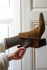 KLUE KLUE, Glitter Lurex Socks, caramel, 36-40