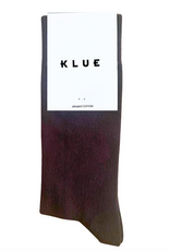 KLUE KLUE, Organic Solid Socks, chocolate brown, 36-40