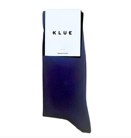 KLUE KLUE, Organic Solid Socks, navy, 36-40