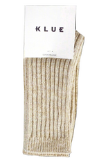KLUE KLUE, Structured Cotton Socks, beige, 36-40