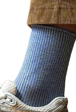 KLUE KLUE, Glitter Lurex Socks, blue, 36-40