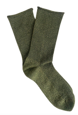 KLUE KLUE, Glitter Lurex Socks, khaki, 36-40