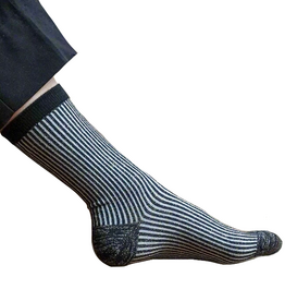 KLUE KLUE, Glitter Lurex Socks, stripes black, 36-40