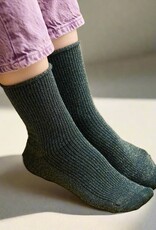 KLUE KLUE, Glitter Lurex Socks, grün, 36-40
