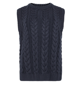 KnowledgeCotton Apparel KnowledgeCotton, Organic Cotton Vest, night sky, S