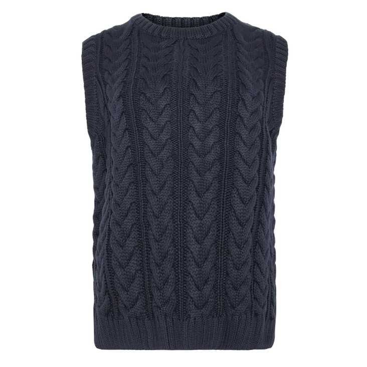 KnowledgeCotton Apparel KnowledgeCotton, Organic Cotton Vest, night sky, XS