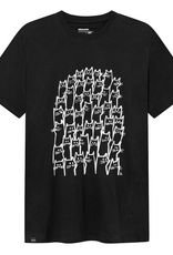 Dedicated Dedicated, Stockholm Cat Crowd, black, L