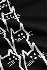 Dedicated Dedicated, Stockholm Cat Crowd, black, L