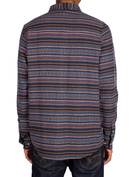 Iriedaily Iriedaily, Insito Stripe Shirt, greyblue, M