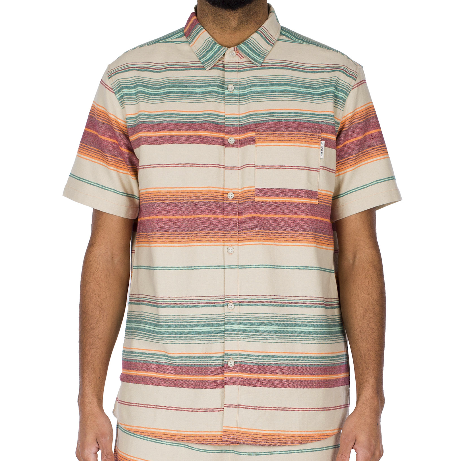 Iriedaily Iriedaily, Santo SSL Shirt, beige, M