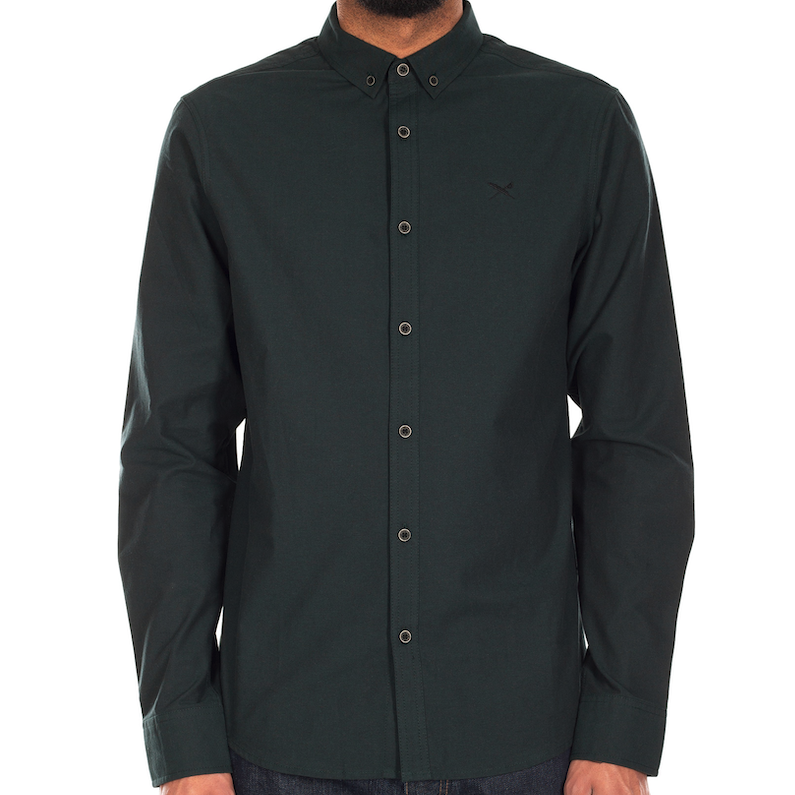 Iriedaily Iriedaily, Samuel LS Shirt, nightforest, S