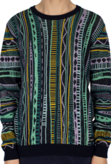 Iriedaily Iriedaily, Theodore Summer Knit, navy mint, L