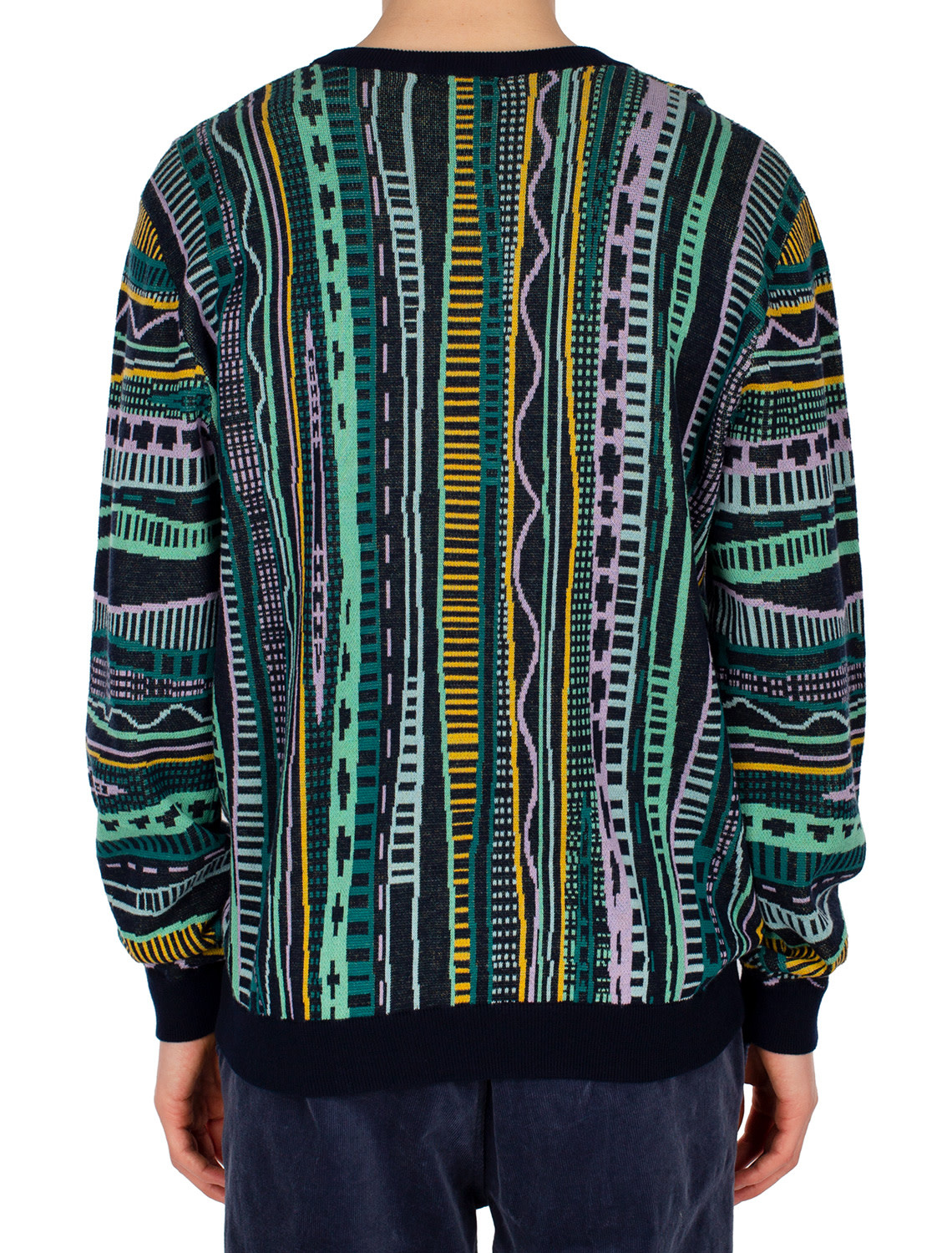 Iriedaily Iriedaily, Theodore Summer Knit, navy mint, L