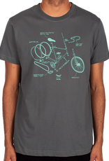 Iriedaily Iriedaily, Bikeplosion Tee, anthracite, XL