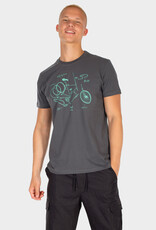 Iriedaily Iriedaily, Bikeplosion Tee, anthracite, XL