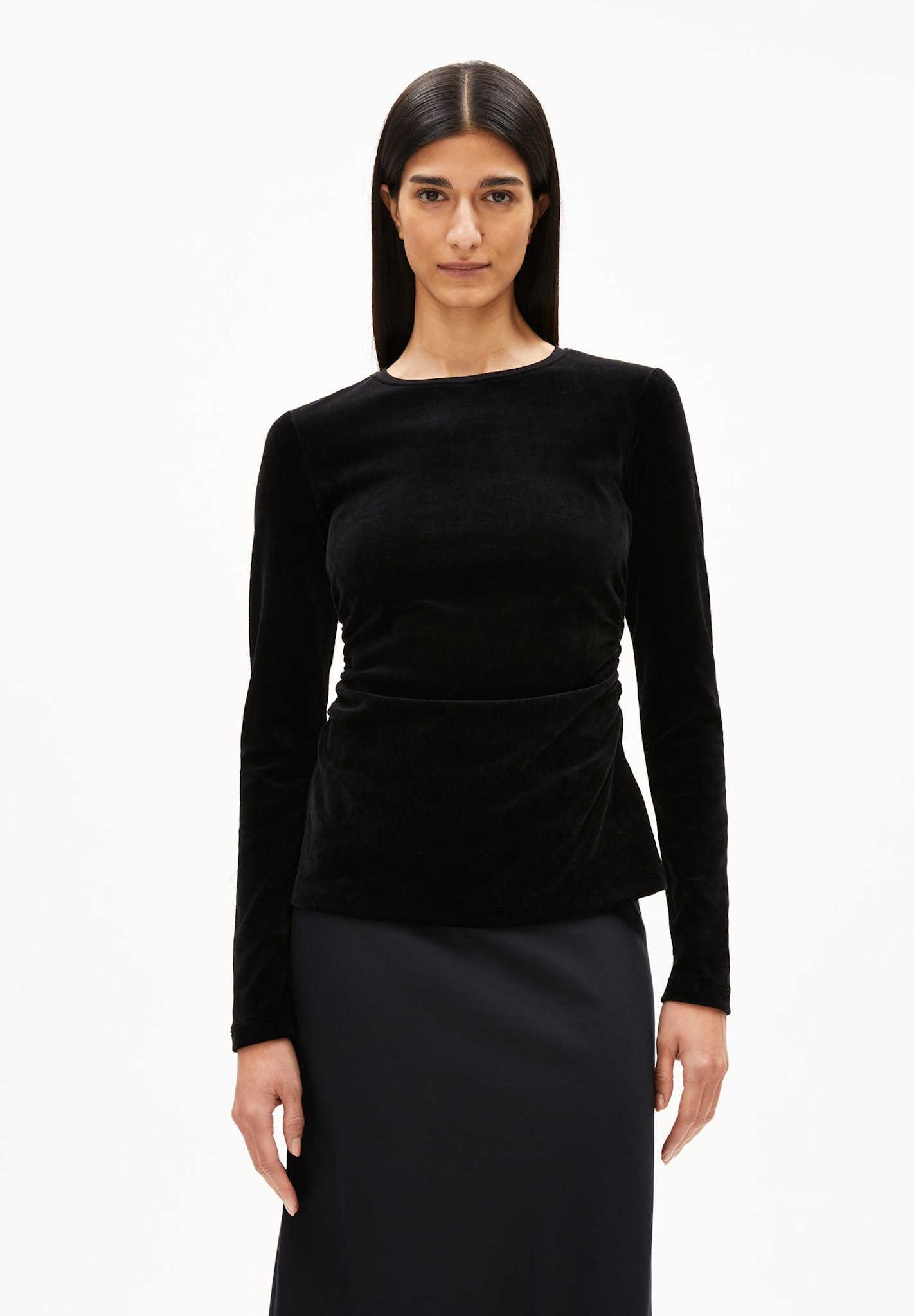 Armedangels Armedangels, Adaaja Lora Velvet, black, M