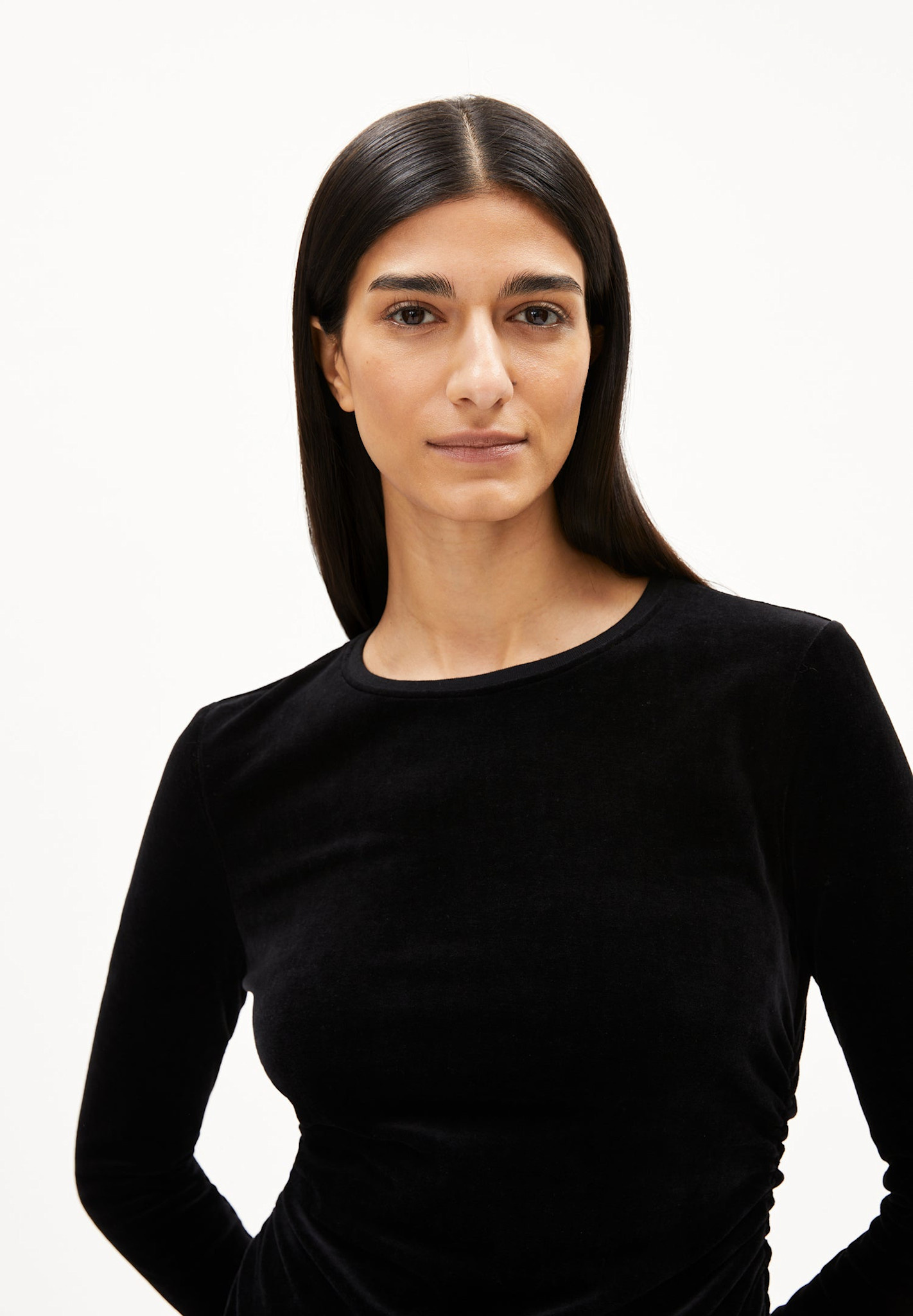 Armedangels Armedangels, Adaaja Lora Velvet, black, S