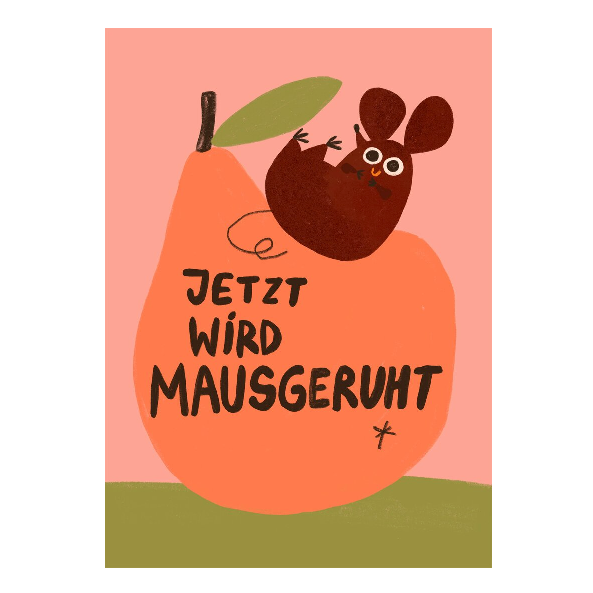 Slinga Slinga, Postkarte, jetzt wird mausgeruht