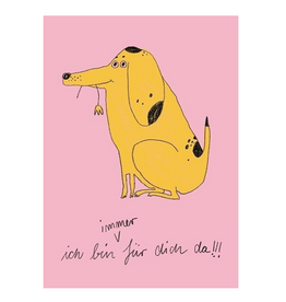 Slinga Slinga, Postkarte, immer für dich da