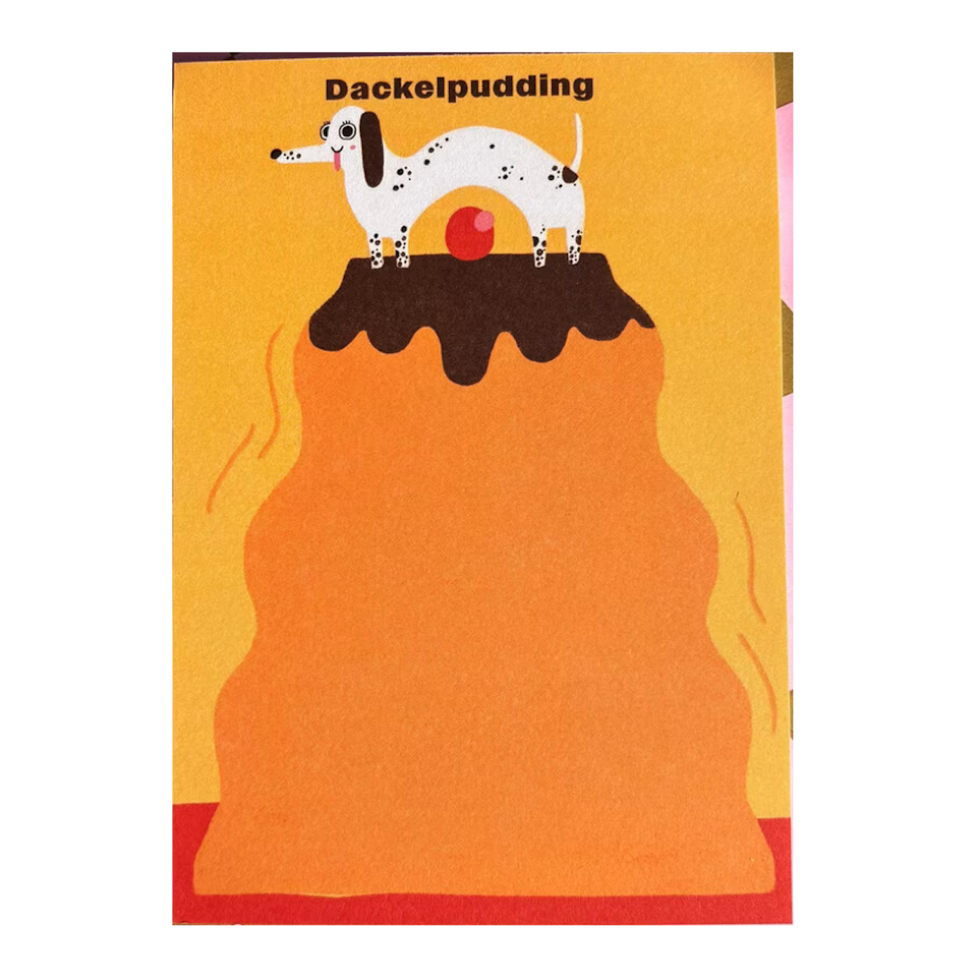 Slinga Slinga, Block, dackelpudding