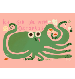 Slinga Slinga, Postkarte, oktokuss