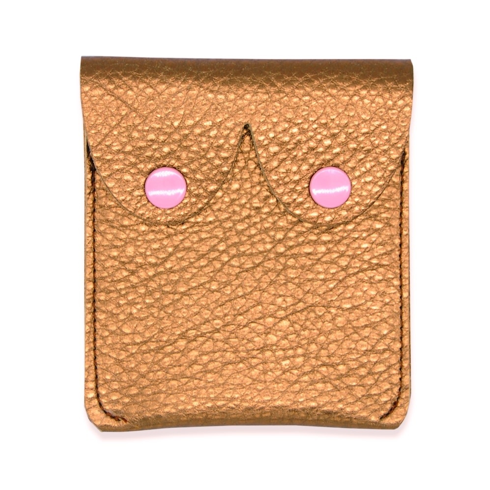 Alkemest Alkemest, Boob Pouch, bronze metallic