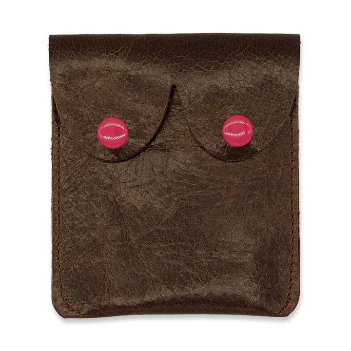 Alkemest Alkemest, Boob Pouch, dark brown