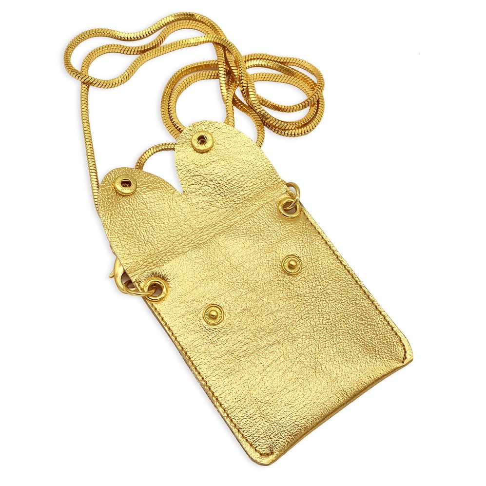 Alkemest, Boob Pouch Chain, gold metallic