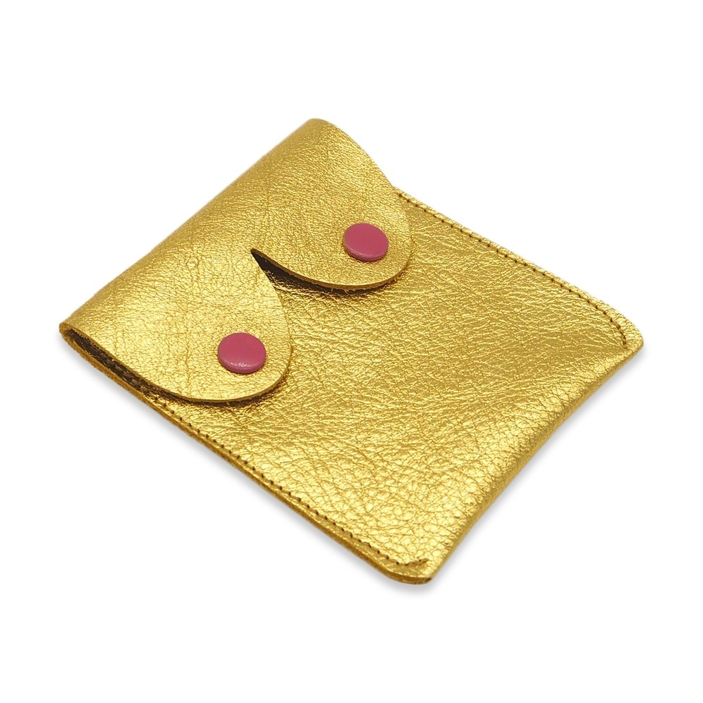 Alkemest, Boob Pouch Chain, gold metallic