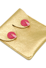 Alkemest Alkemest, Boob Pouch Pompom, gold metallic
