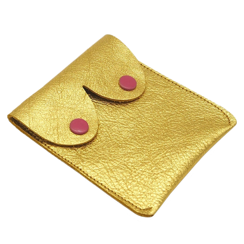 Alkemest Alkemest, Boob Pouch, gold metallic