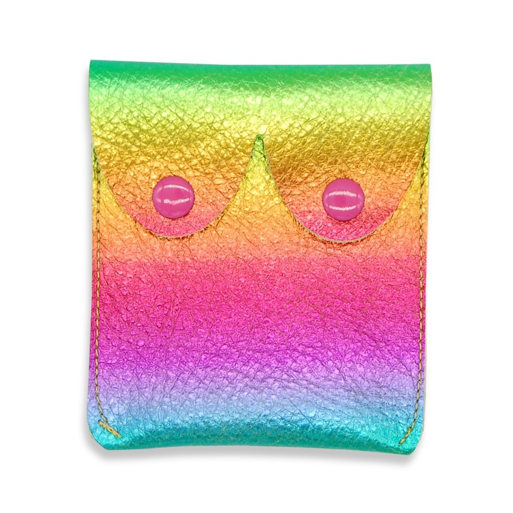 Alkemest Alkemest, Boob Pouch, rainbow metallic