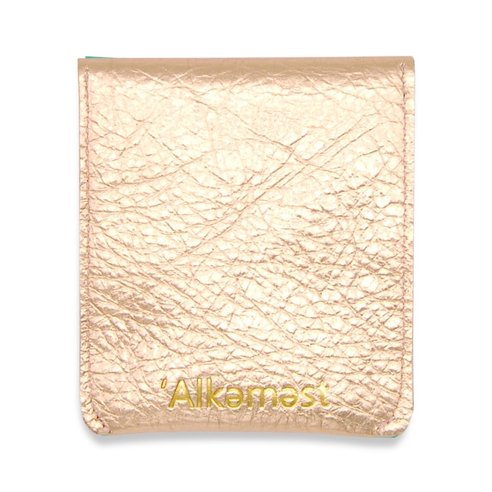 Alkemest, Boob Pouch Rhinestone, rose gold metallic