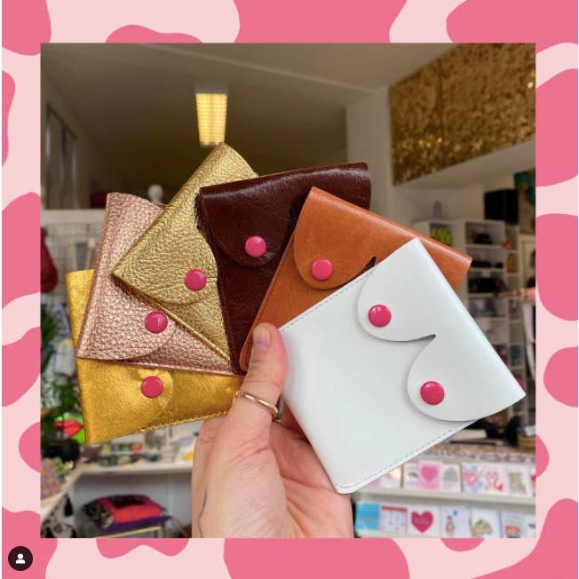 Alkemest, Vegan Boob Pouch, pink