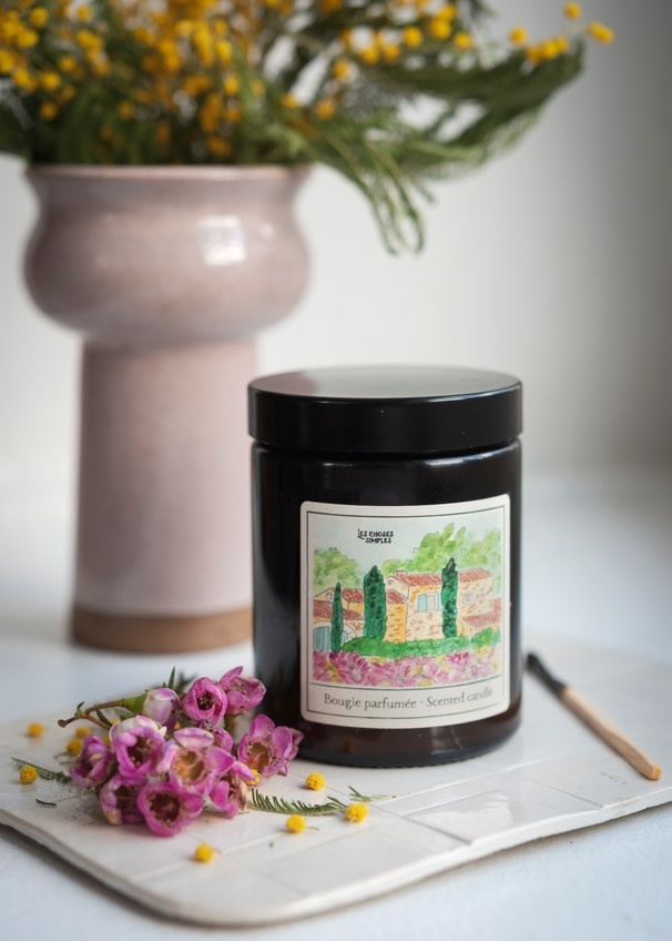 Les Choses Simple Les Choses Simples, Scented Candle, medium, lavender fields