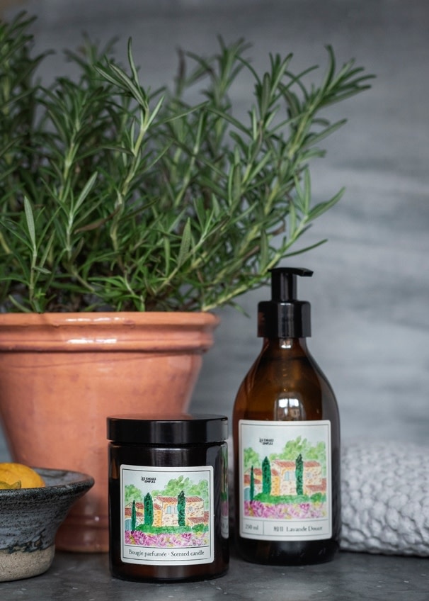 Les Choses Simple Les Choses Simples, Scented Candle, medium, lavender fields