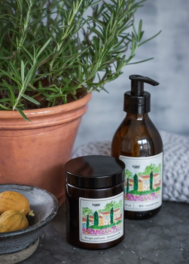 Les Choses Simple Les Choses Simples, Scented Candle, medium, lavender fields